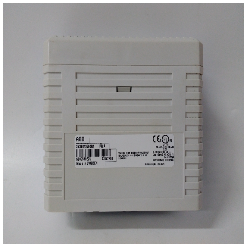 CI687K01 3BSE043660R1處理控制模塊