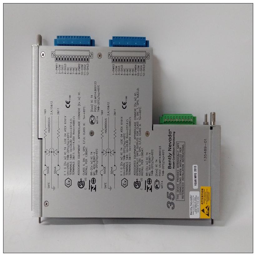 BENTLY 135489-01氣體監(jiān)測(cè)器